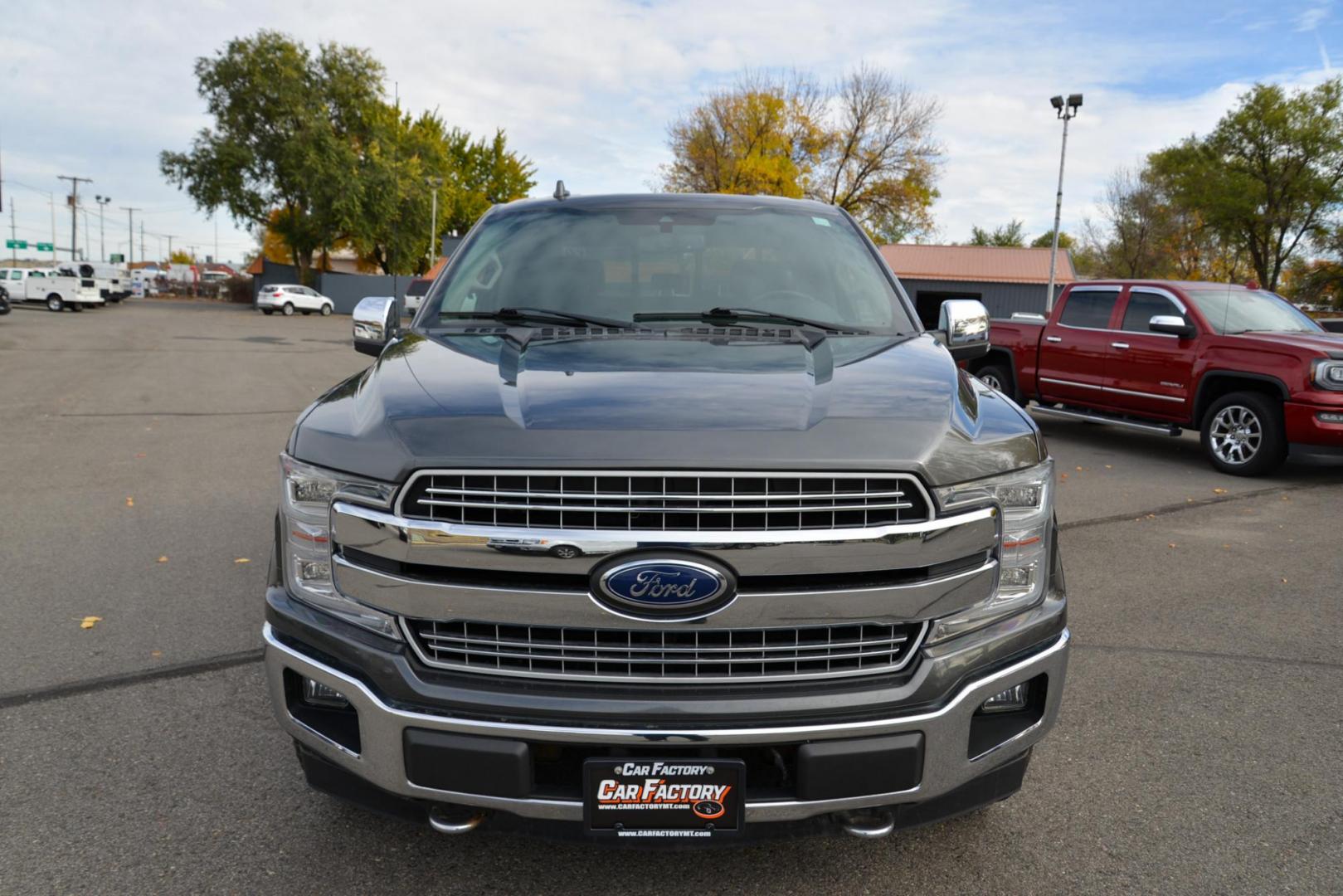 2018 Magnetic /Grey Ford F-150 Lariat (1FTEW1E52JF) with an 5.0L V8 OHV 32V engine, 10 Speed Automatic transmission, located at 4562 State Avenue, Billings, MT, 59101, (406) 896-9833, 45.769516, -108.526772 - Photo#5