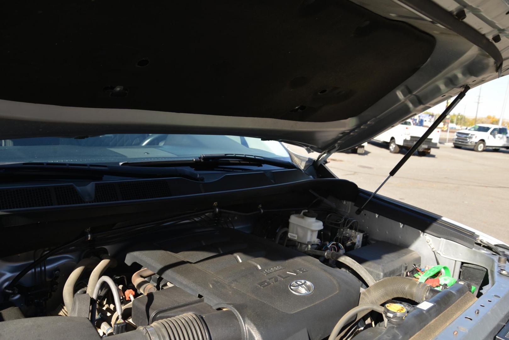 2017 Silver /Black Toyota Tundra Platinum CrewMax 5.7L 4WD (5TFAY5F14HX) with an 5.7L V8 DOHC 32V engine, 6A transmission, located at 4562 State Avenue, Billings, MT, 59101, (406) 896-9833, 45.769516, -108.526772 - 2017 Toyota Tundra Crew Max Platinum 4x4 The Tundra is a low mileage , One Owner Truck. It runs and drives nicely, The interior and exterior are clean. It has 20 Inch tires that are in good shape it has a 5 .7 Liter V8 that produces 381 Horsepower at 5,600 RPM and 401 Pound Foot of Torque at 3,6 - Photo#14