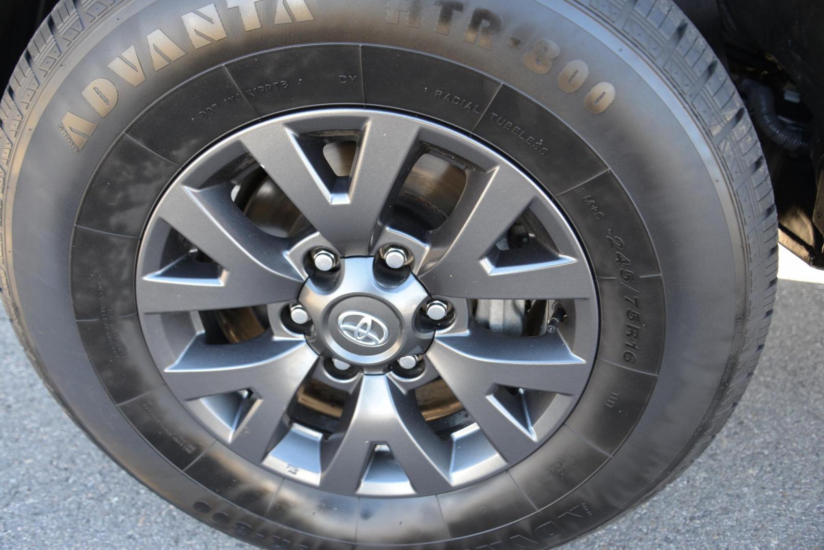 2022 Magnetic Gray Metallic /Black with red accents Toyota Tacoma SR5 Double Cab Long Bed V6 6AT 4WD (3TMCZ5ANXNM) with an 3.5L V6 DOHC 24V engine, 6A transmission, located at 4562 State Avenue, Billings, MT, 59101, (406) 896-9833, 45.769516, -108.526772 - 2022 Toyota Tacoma, SR5 Double Cab 4x4 The Tacoma is a One Owner Truck, There are no accidents recorded on the history report. The Interior and exterior are very clean. It runs and drives nicely. The 16 Inch Tires are in good condition It has the tried and true, reliable Atkinson Cycle V6 Engi - Photo#12