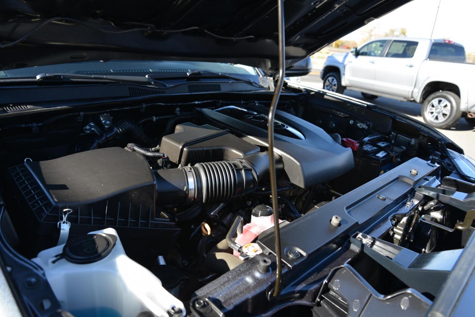 2022 Magnetic Gray Metallic /Black with red accents Toyota Tacoma SR5 Double Cab Long Bed V6 6AT 4WD (3TMCZ5ANXNM) with an 3.5L V6 DOHC 24V engine, 6A transmission, located at 4562 State Avenue, Billings, MT, 59101, (406) 896-9833, 45.769516, -108.526772 - 2022 Toyota Tacoma, SR5 Double Cab 4x4 The Tacoma is a One Owner Truck, There are no accidents recorded on the history report. The Interior and exterior are very clean. It runs and drives nicely. The 16 Inch Tires are in good condition It has the tried and true, reliable Atkinson Cycle V6 Engi - Photo#15