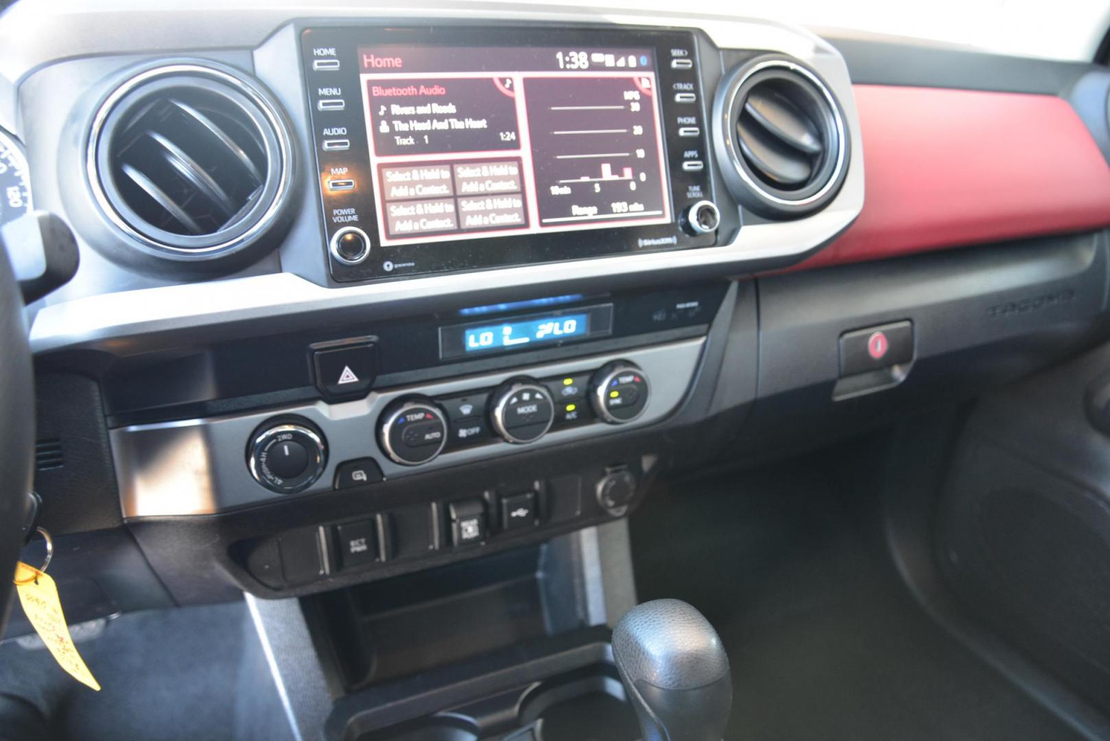 2022 Magnetic Gray Metallic /Black with red accents Toyota Tacoma SR5 Double Cab Long Bed V6 6AT 4WD (3TMCZ5ANXNM) with an 3.5L V6 DOHC 24V engine, 6A transmission, located at 4562 State Avenue, Billings, MT, 59101, (406) 896-9833, 45.769516, -108.526772 - 2022 Toyota Tacoma, SR5 Double Cab 4x4 The Tacoma is a One Owner Truck, There are no accidents recorded on the history report. The Interior and exterior are very clean. It runs and drives nicely. The 16 Inch Tires are in good condition It has the tried and true, reliable Atkinson Cycle V6 Engi - Photo#18