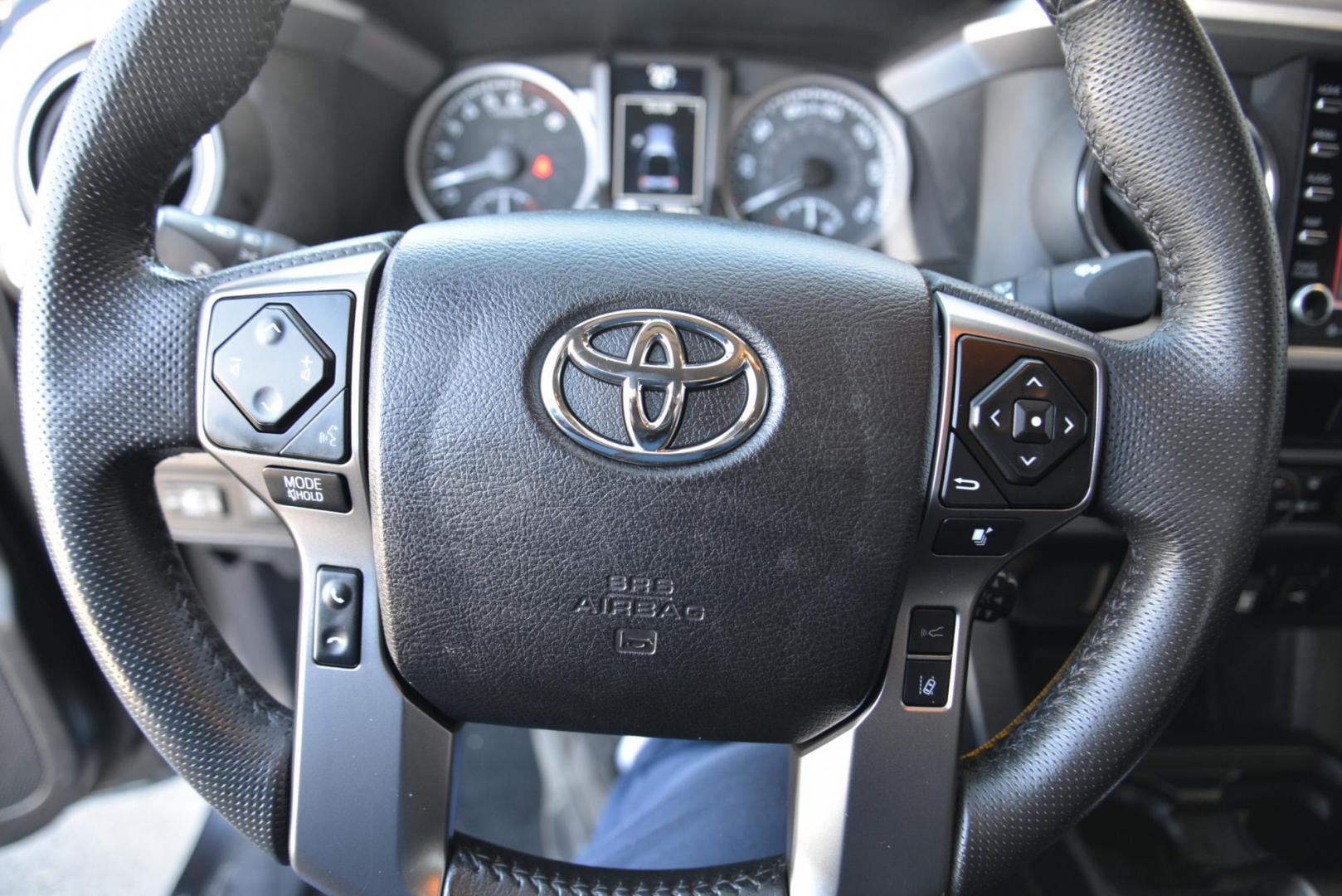 2022 Magnetic Gray Metallic /Black with red accents Toyota Tacoma SR5 Double Cab Long Bed V6 6AT 4WD (3TMCZ5ANXNM) with an 3.5L V6 DOHC 24V engine, 6A transmission, located at 4562 State Avenue, Billings, MT, 59101, (406) 896-9833, 45.769516, -108.526772 - 2022 Toyota Tacoma, SR5 Double Cab 4x4 The Tacoma is a One Owner Truck, There are no accidents recorded on the history report. The Interior and exterior are very clean. It runs and drives nicely. The 16 Inch Tires are in good condition It has the tried and true, reliable Atkinson Cycle V6 Engi - Photo#20