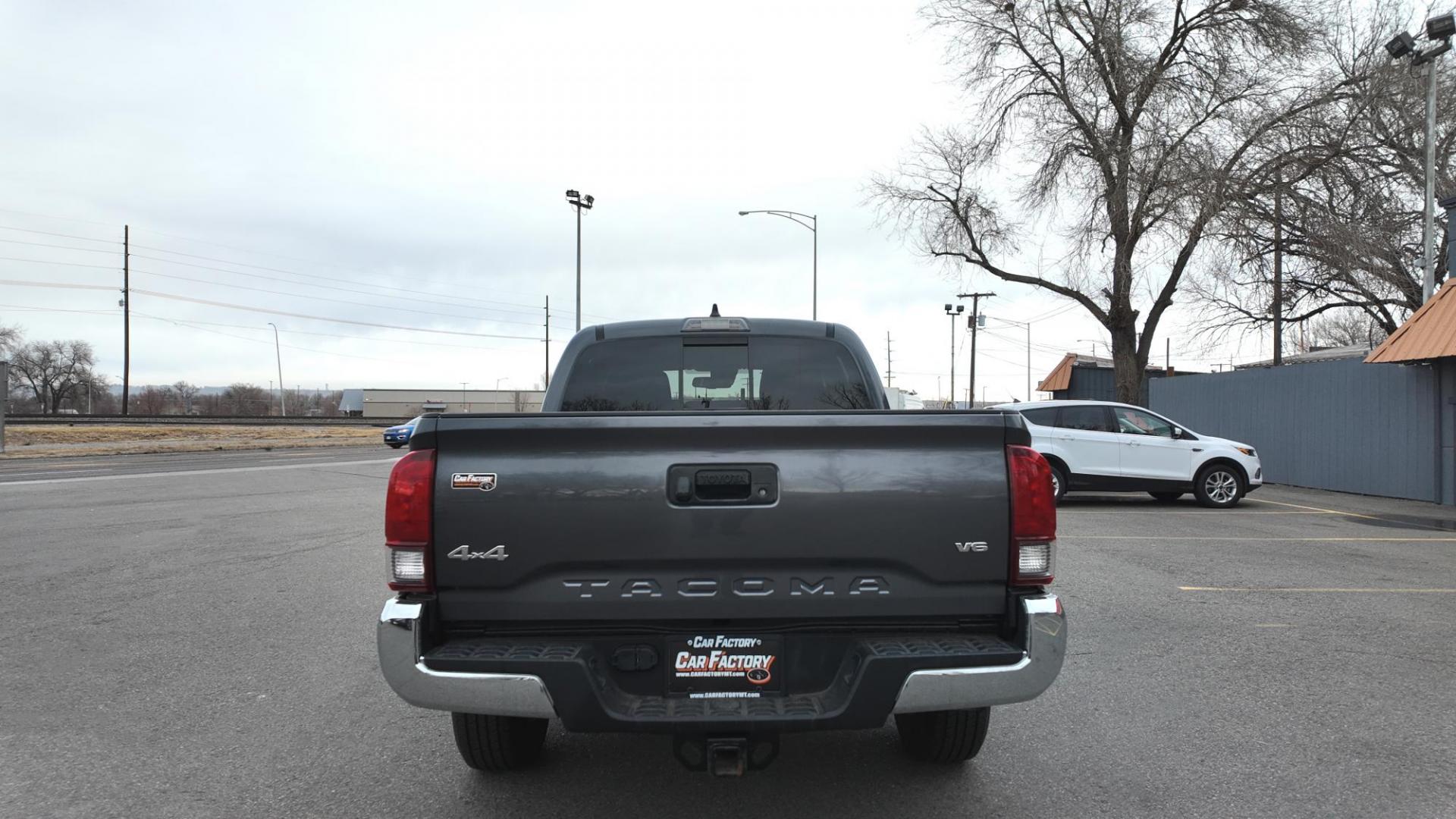 2022 Magnetic Gray Metallic /Black with red accents Toyota Tacoma SR5 Double Cab Long Bed V6 6AT 4WD (3TMCZ5ANXNM) with an 3.5L V6 DOHC 24V engine, 6A transmission, located at 4562 State Avenue, Billings, MT, 59101, (406) 896-9833, 45.769516, -108.526772 - 2022 Toyota Tacoma, SR5 Double Cab 4x4 The Tacoma is a One Owner Truck, There are no accidents recorded on the history report. The Interior and exterior are very clean. It runs and drives nicely. The 16 Inch Tires are in good condition It has the tried and true, reliable Atkinson Cycle V6 Engi - Photo#6