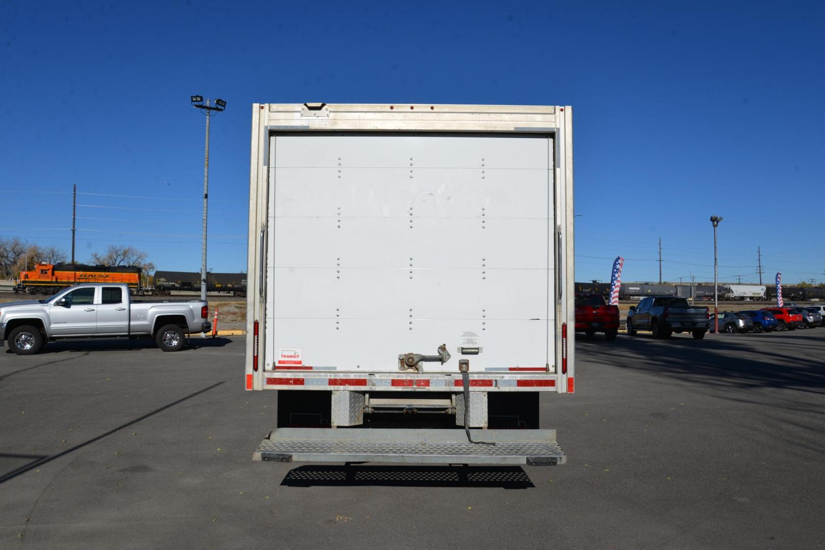 2019 Oxford White /Grey Ford Econoline E450 (1FDXE4FS6KD) with an 6.8L V10 SOHC 20V engine, 6-Speed Heavy Duty Automatic transmission, located at 4562 State Avenue, Billings, MT, 59101, (406) 896-9833, 45.769516, -108.526772 - 2019 Ford E450 Cutaway Cube Van This Low Mileage Ford is a 1 Owner Truck. there are no accidents recorded on the history report. It Runs and drives nicely. The Tires are 225/75 R16 Cooper Discover AT3's and they are in good condition. It has a 6.8 Liter V10 Engine, 6 Speed Automatic Transmissi - Photo#27