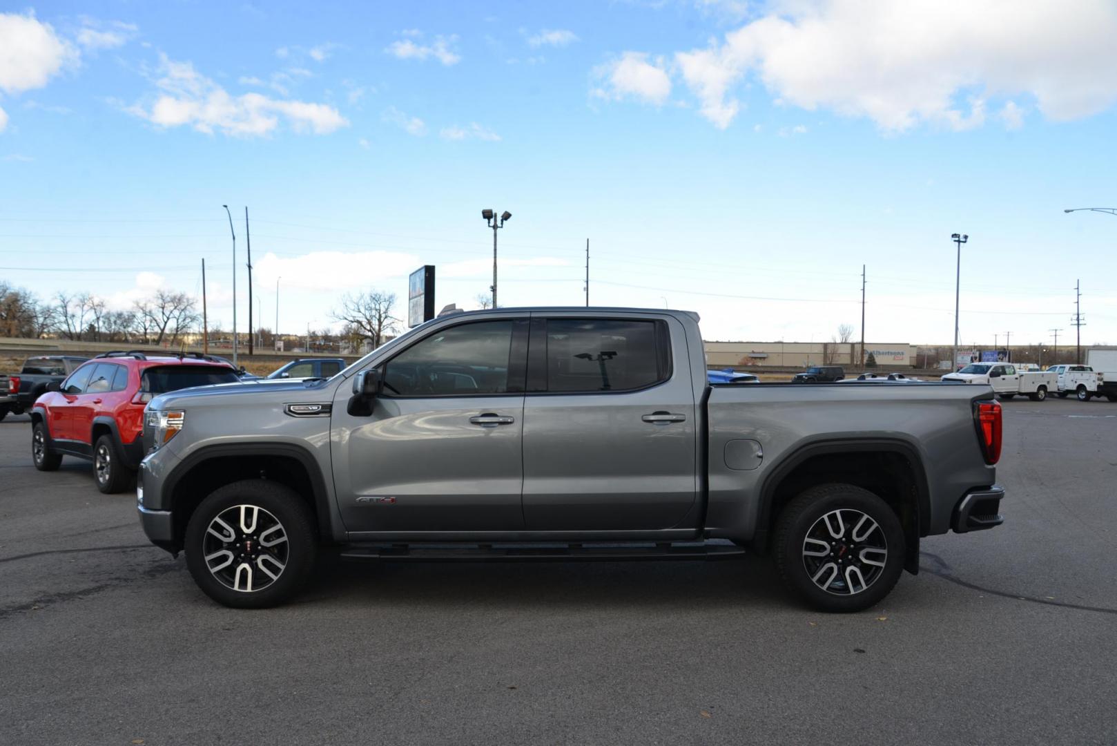 2020 Satin Steel Metallic /Jet Black GMC Sierra 1500 AT4 (1GTP9EEL0LZ) with an 6.2L V8 OHV 16V engine, 6A transmission, located at 4562 State Avenue, Billings, MT, 59101, (406) 896-9833, 45.769516, -108.526772 - Photo#11