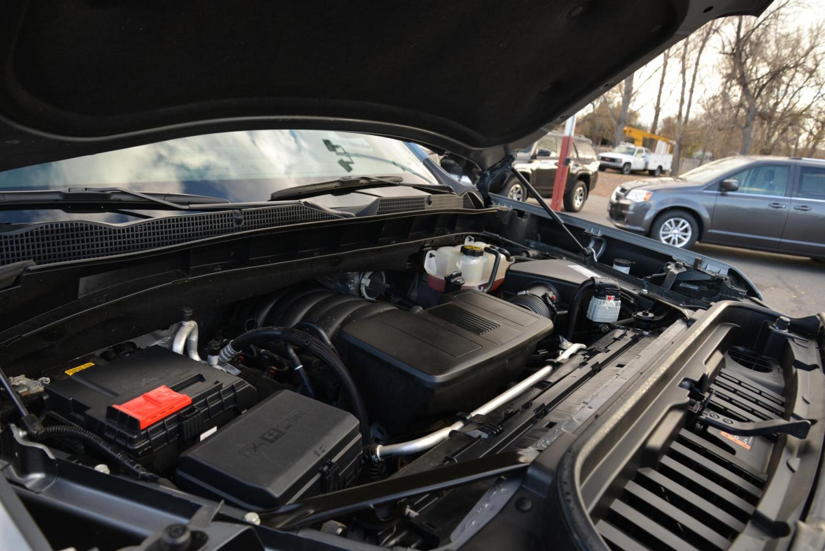 2020 Satin Steel Metallic /Jet Black GMC Sierra 1500 AT4 (1GTP9EEL0LZ) with an 6.2L V8 OHV 16V engine, 6A transmission, located at 4562 State Avenue, Billings, MT, 59101, (406) 896-9833, 45.769516, -108.526772 - Photo#19