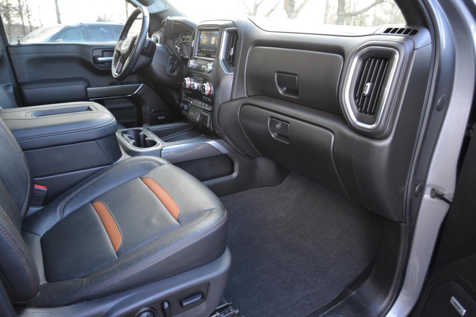 2020 Satin Steel Metallic /Jet Black GMC Sierra 1500 AT4 (1GTP9EEL0LZ) with an 6.2L V8 OHV 16V engine, 6A transmission, located at 4562 State Avenue, Billings, MT, 59101, (406) 896-9833, 45.769516, -108.526772 - Photo#45