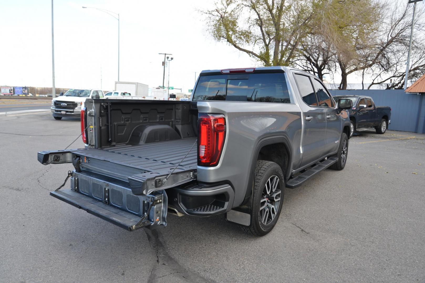 2020 Satin Steel Metallic /Jet Black GMC Sierra 1500 AT4 (1GTP9EEL0LZ) with an 6.2L V8 OHV 16V engine, 6A transmission, located at 4562 State Avenue, Billings, MT, 59101, (406) 896-9833, 45.769516, -108.526772 - Photo#8