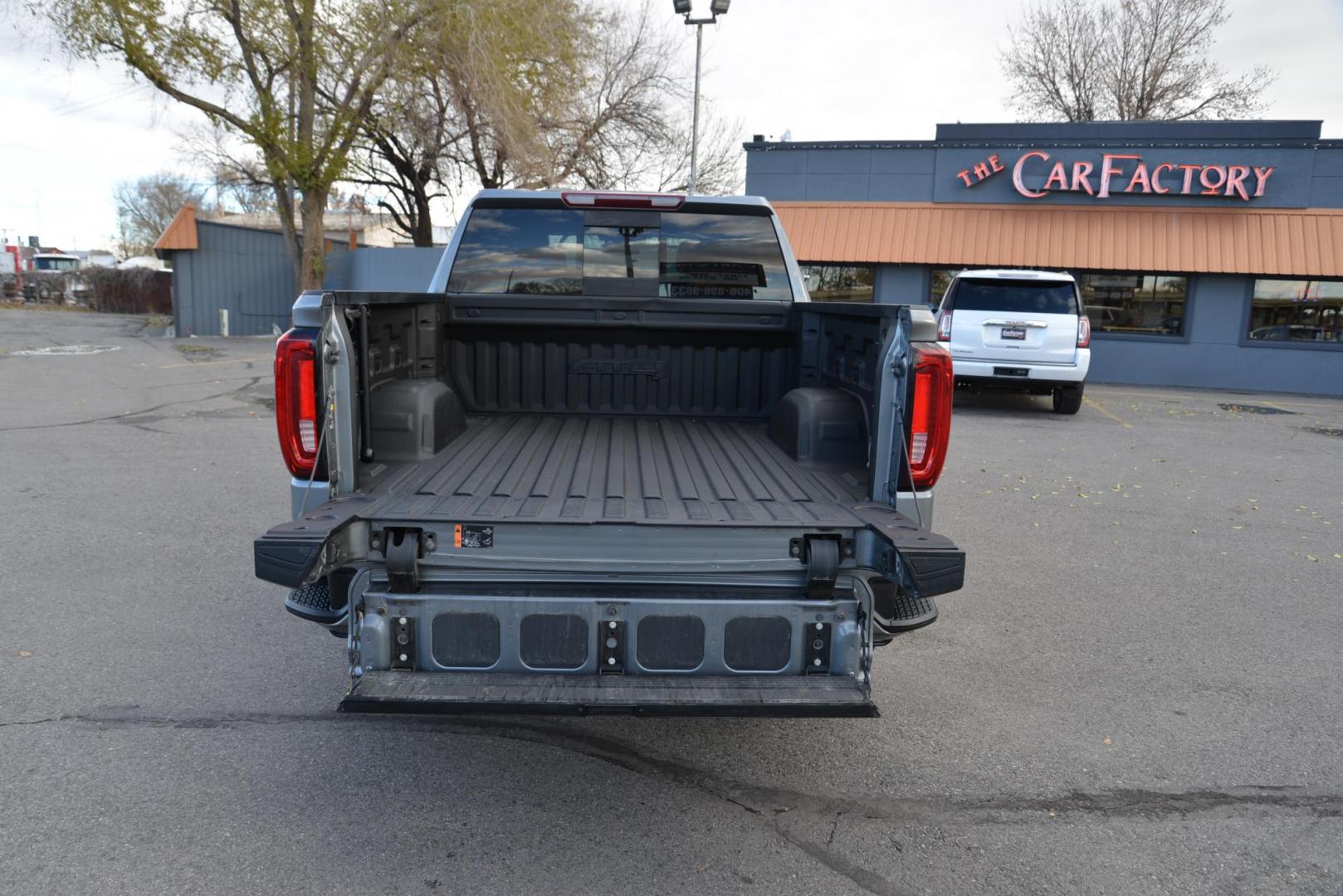 2020 Satin Steel Metallic /Jet Black GMC Sierra 1500 AT4 (1GTP9EEL0LZ) with an 6.2L V8 OHV 16V engine, 6A transmission, located at 4562 State Avenue, Billings, MT, 59101, (406) 896-9833, 45.769516, -108.526772 - Photo#9