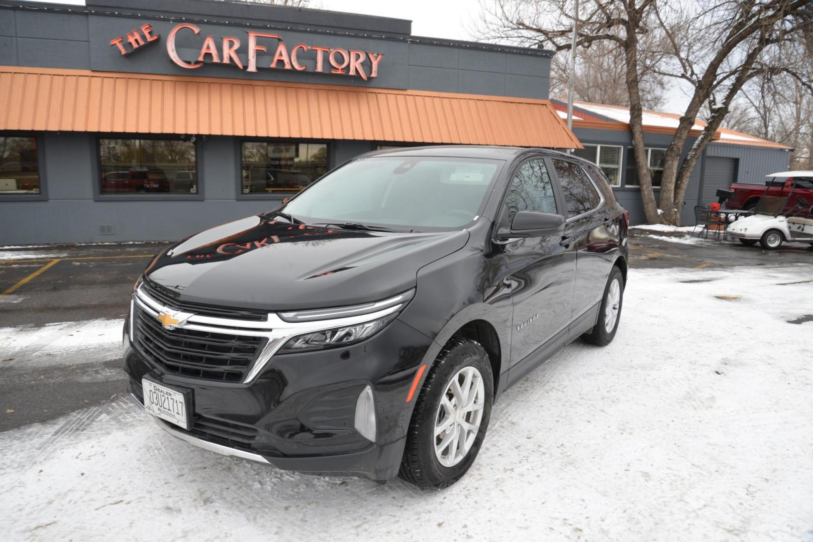 2024 Mosaic Black /Jet Black Chevrolet Equinox LT AWD (3GNAXUEG9RL) with an 1.5L L4 DOHC 16V TURBO engine, 6-Speed Automatic transmission, located at 4562 State Avenue, Billings, MT, 59101, (406) 896-9833, 45.769516, -108.526772 - Photo#2