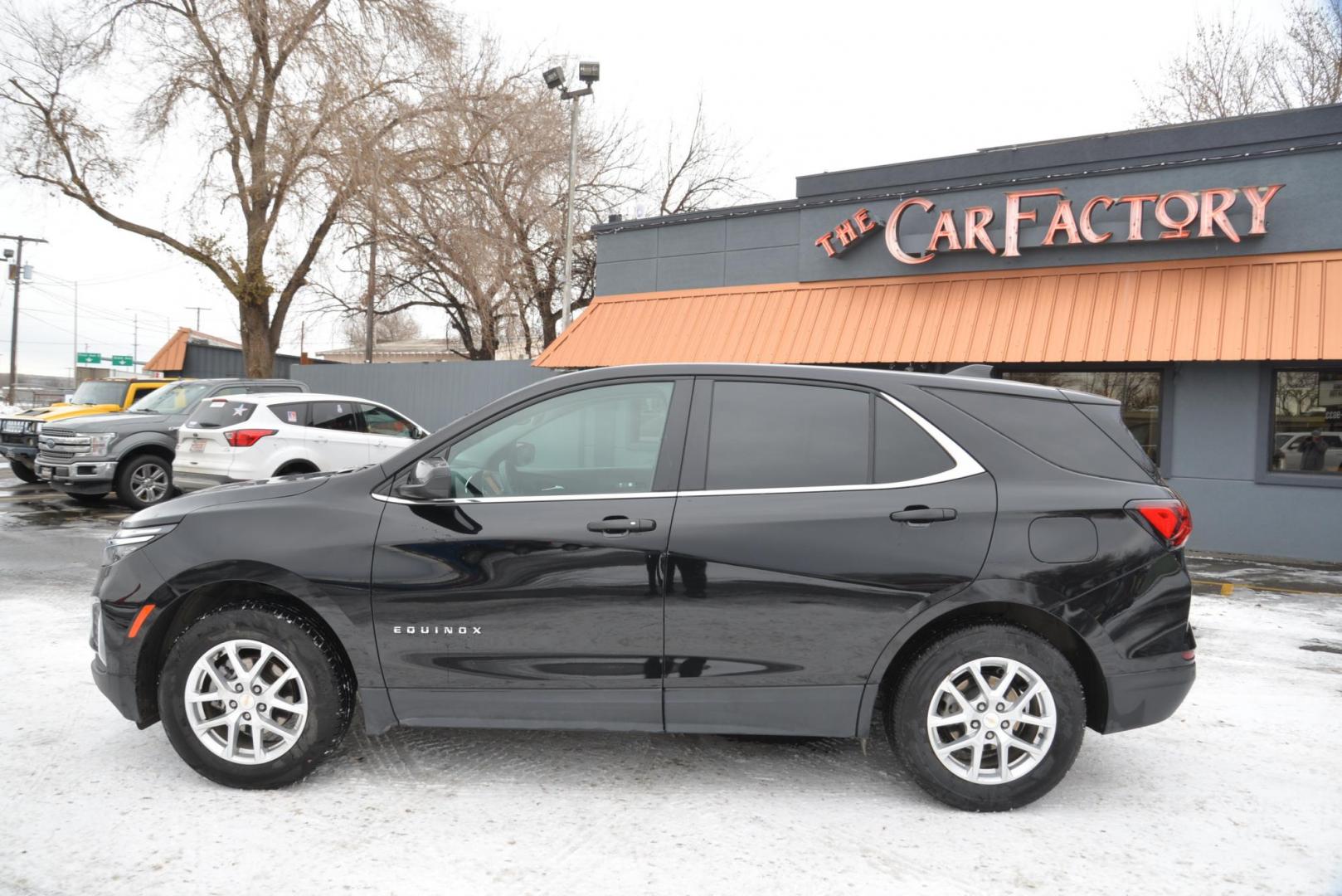 2024 Mosaic Black /Jet Black Chevrolet Equinox LT AWD (3GNAXUEG9RL) with an 1.5L L4 DOHC 16V TURBO engine, 6-Speed Automatic transmission, located at 4562 State Avenue, Billings, MT, 59101, (406) 896-9833, 45.769516, -108.526772 - Photo#4