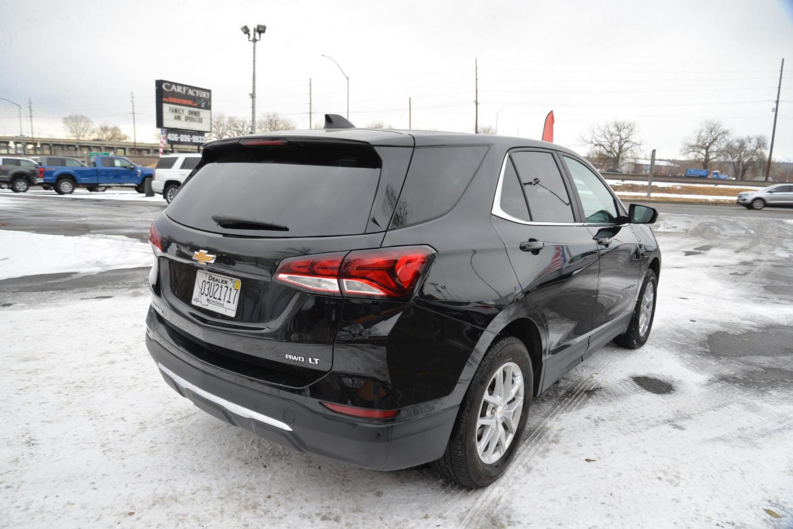 2024 Mosaic Black /Jet Black Chevrolet Equinox LT AWD (3GNAXUEG9RL) with an 1.5L L4 DOHC 16V TURBO engine, 6-Speed Automatic transmission, located at 4562 State Avenue, Billings, MT, 59101, (406) 896-9833, 45.769516, -108.526772 - Photo#5