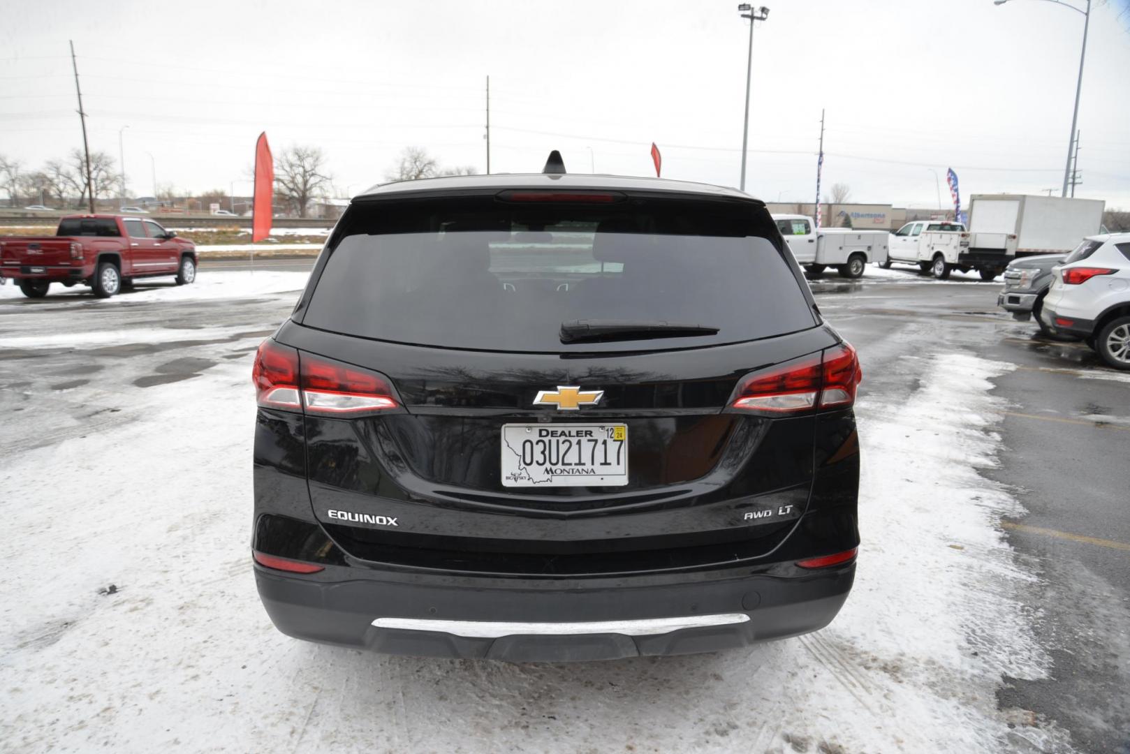 2024 Mosaic Black /Jet Black Chevrolet Equinox LT AWD (3GNAXUEG9RL) with an 1.5L L4 DOHC 16V TURBO engine, 6-Speed Automatic transmission, located at 4562 State Avenue, Billings, MT, 59101, (406) 896-9833, 45.769516, -108.526772 - Photo#7