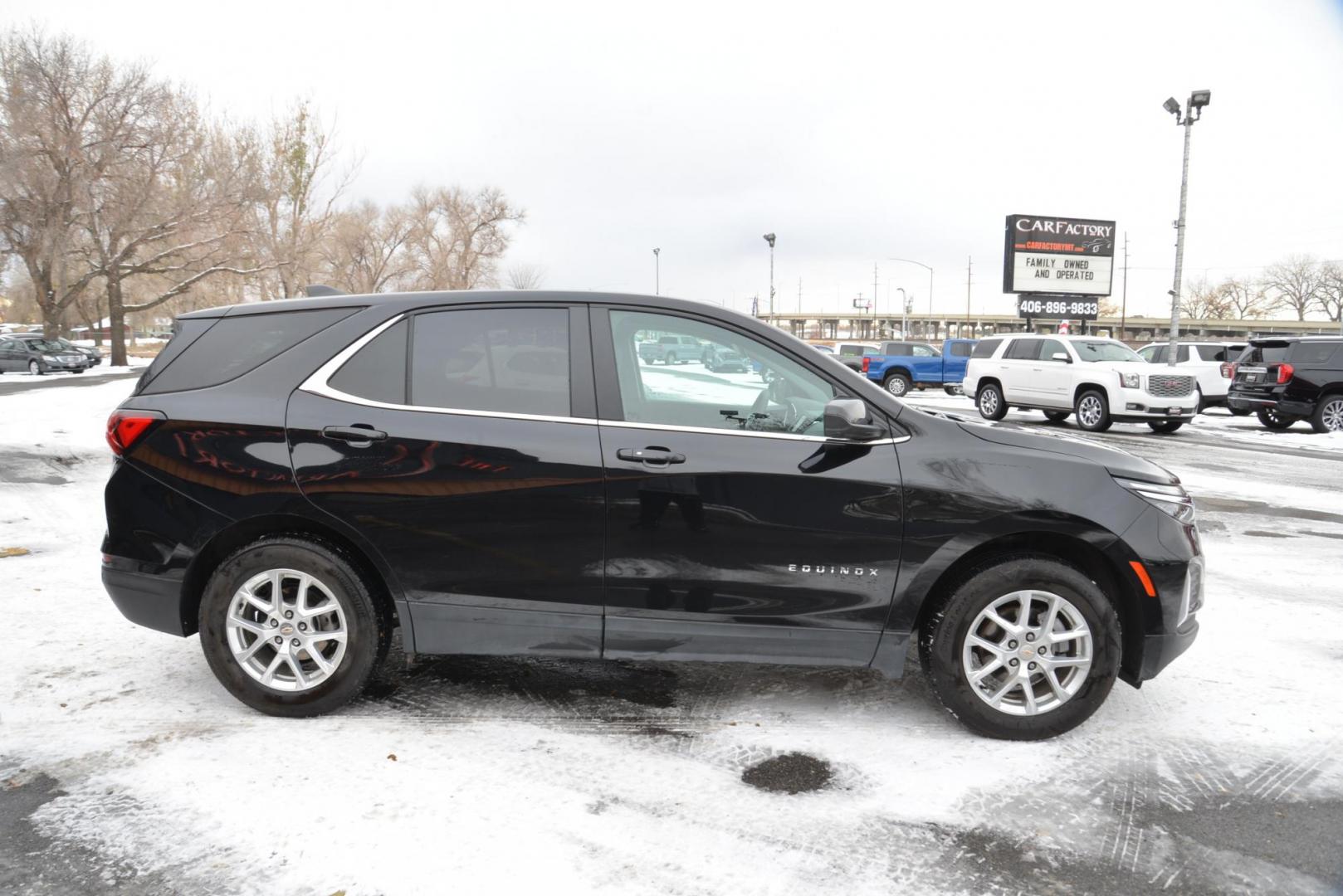 2024 Mosaic Black /Jet Black Chevrolet Equinox LT AWD (3GNAXUEG9RL) with an 1.5L L4 DOHC 16V TURBO engine, 6-Speed Automatic transmission, located at 4562 State Avenue, Billings, MT, 59101, (406) 896-9833, 45.769516, -108.526772 - Photo#8