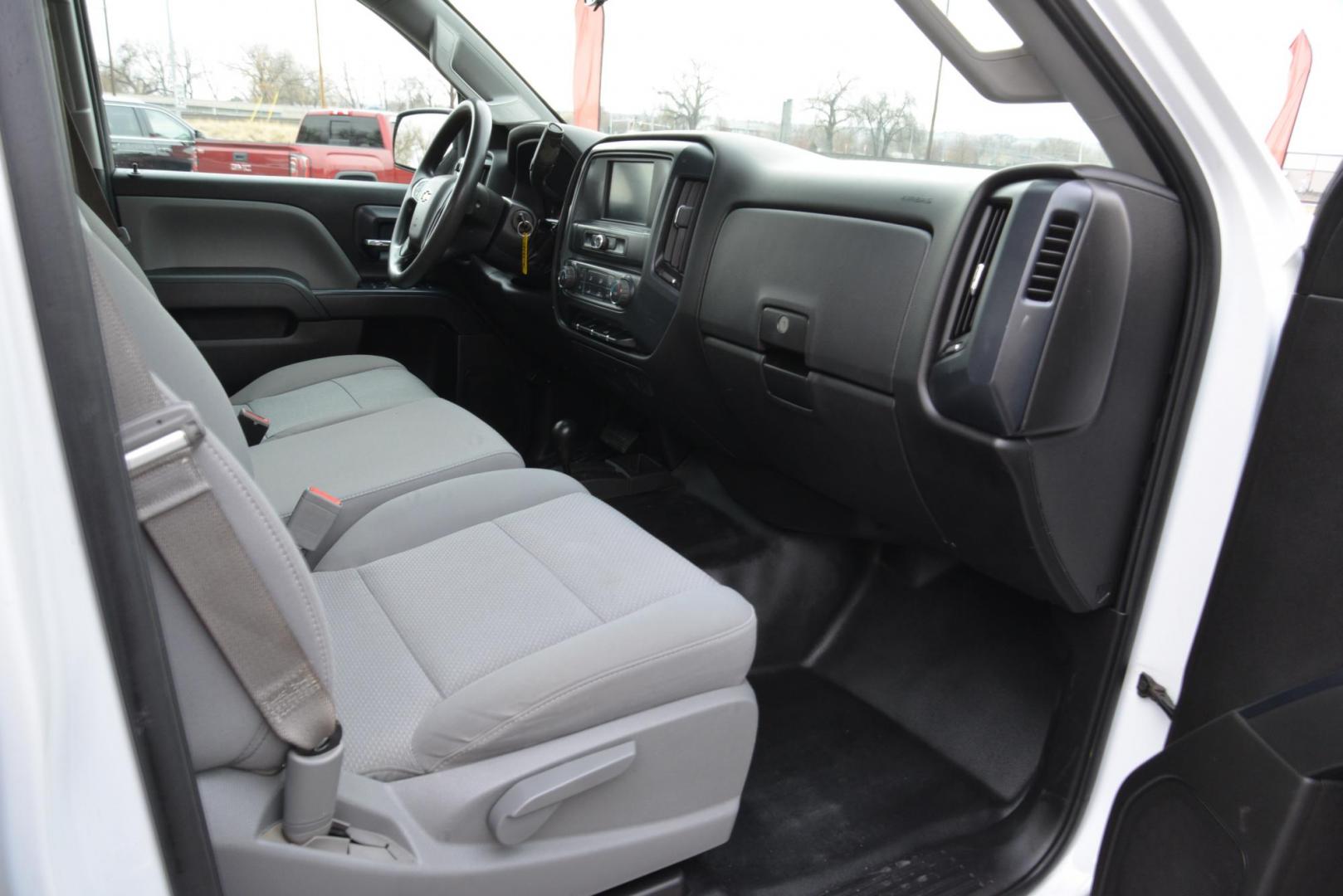 2016 Summit White /Grey Chevrolet Silverado 2500HD Work Truck Double Cab 4WD (1GC2KUEG3GZ) with an 6.0L V8 OHV 16V FFV engine, 6-Speed Heavy Duty Automatic transmission, located at 4562 State Avenue, Billings, MT, 59101, (406) 896-9833, 45.769516, -108.526772 - 2016 Chevy Silverado 2500 HD 4x4 This Low Mileage Chevy is a One owner truck. There are no accidents recorded on the history report . The Silverado runs and drives nicely.. The 17 Inch Good Year Wrangler Tires are in decent shape. It has a 6.0 Liter V8 , 6 Speed Automatic Transmission, 4.10 Rear - Photo#25