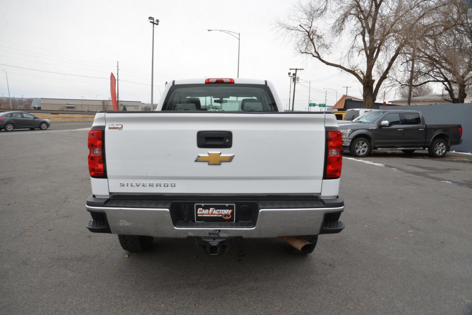 2016 Summit White /Grey Chevrolet Silverado 2500HD Work Truck Double Cab 4WD (1GC2KUEG3GZ) with an 6.0L V8 OHV 16V FFV engine, 6-Speed Heavy Duty Automatic transmission, located at 4562 State Avenue, Billings, MT, 59101, (406) 896-9833, 45.769516, -108.526772 - 2016 Chevy Silverado 2500 HD 4x4 This Low Mileage Chevy is a One owner truck. There are no accidents recorded on the history report . The Silverado runs and drives nicely.. The 17 Inch Good Year Wrangler Tires are in decent shape. It has a 6.0 Liter V8 , 6 Speed Automatic Transmission, 4.10 Rear - Photo#6