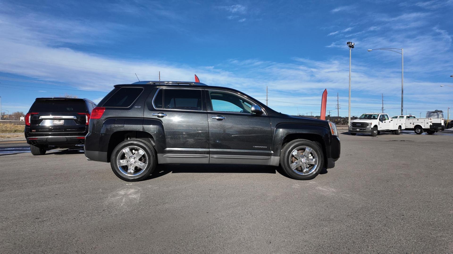 2012 Carbon Black Metallic /Jet Black GMC Terrain SLT2 AWD (2GKFLXE52C6) with an 3.0L V6 DOHC 24V FFV engine, 6-Speed Automatic transmission, located at 4562 State Avenue, Billings, MT, 59101, (406) 896-9833, 45.769516, -108.526772 - Your looking at a 2012 Terrain All Wheel Drive The Terrain is a local trade in. There are no accidents recorded on the history report. The Terrain runs and drives nicely, the interior and exterior are clean. The 18 Inch tires are in good condition It has a 3.0 Liter V6 engine, 6 Speed automatic - Photo#8