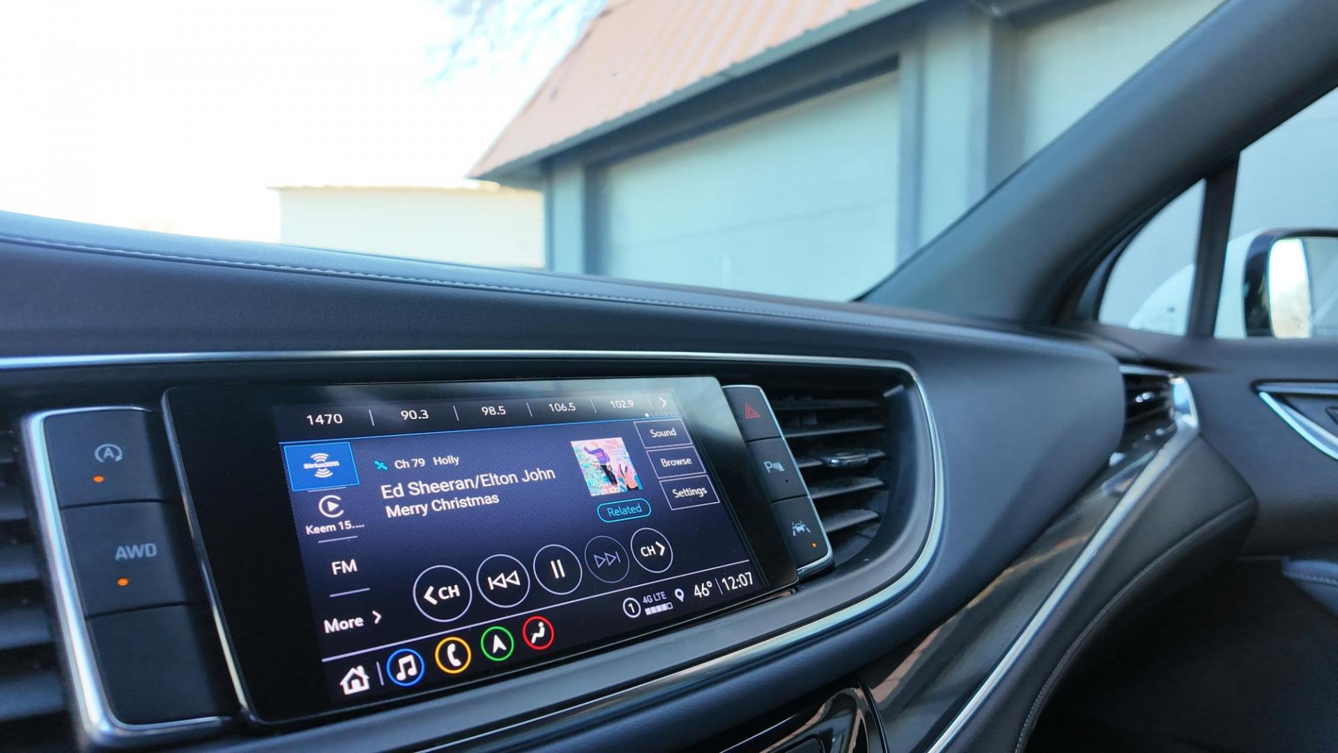 2022 Summit White /DARK GALVANIZED W/ EBONY Buick Enclave Premium AWD (5GAEVBKW7NJ) with an 3.6L V6 DOHC 24V engine, 9A transmission, located at 4562 State Avenue, Billings, MT, 59101, (406) 896-9833, 45.769516, -108.526772 - 2022 Buick Enclave Premium All Wheel Drive This Enclave is a One Owner vehicle, There are no accidents reported on the vehicle history report. The tires are in great shape and the Buick runs and drives quiet and smooth. If you want all the latest tech and 3rd row seating this is the cross over - Photo#20