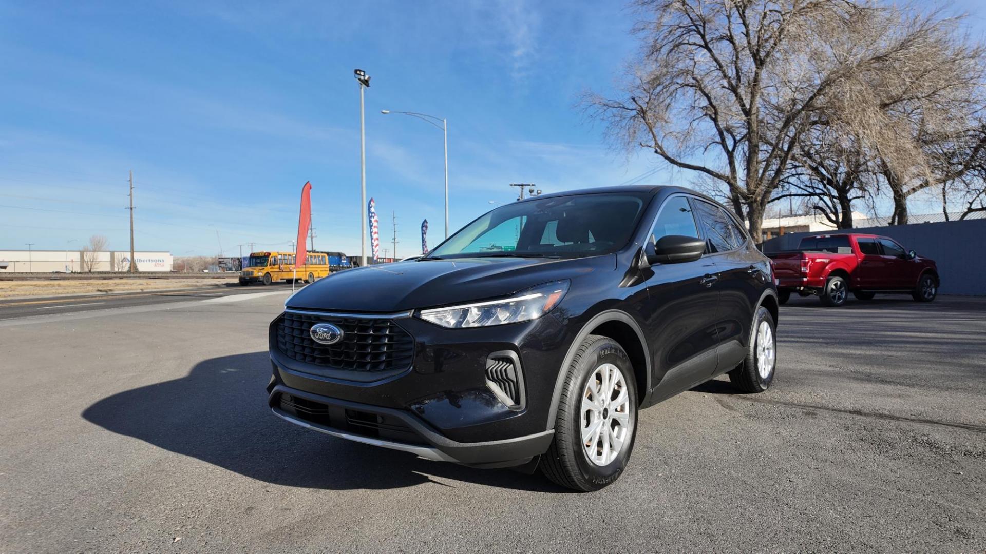 2024 Black /Black Ford Escape Active AWD (1FMCU9GN5RU) with an 1.5L L3 engine, 8 Speed Automatic transmission, located at 4562 State Avenue, Billings, MT, 59101, (406) 896-9833, 45.769516, -108.526772 - 2024 Ford Escape Active All Wheel Drive This Escape is a one owner vehicle with no accidents recorded on the history report, It has remaining Factory Warranty. The interior and exterior are clean. The 17 Inch Continental Pro Contact Tires are in great shape. it has a 1.5 Liter EcoBoost Engine, 8 S - Photo#4