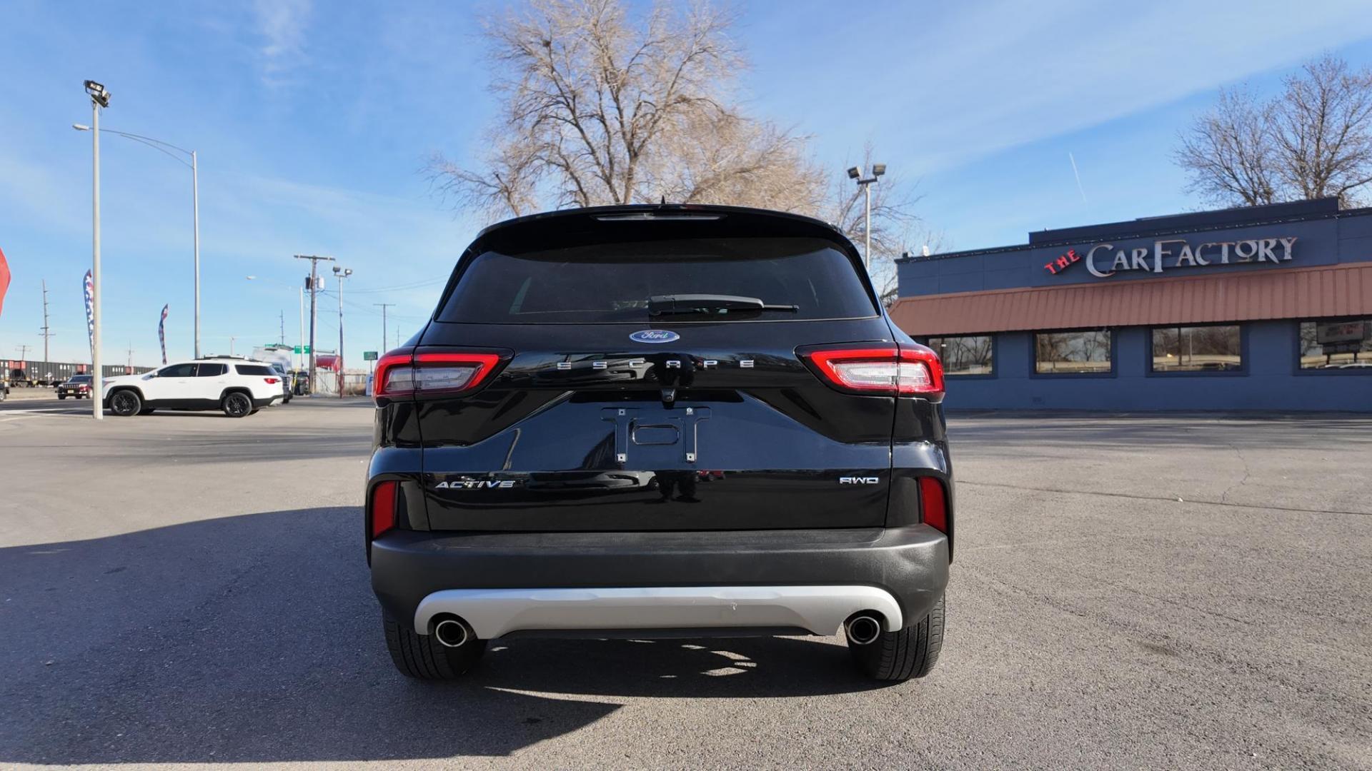 2024 Black /Black Ford Escape Active AWD (1FMCU9GN5RU) with an 1.5L L3 engine, 8 Speed Automatic transmission, located at 4562 State Avenue, Billings, MT, 59101, (406) 896-9833, 45.769516, -108.526772 - 2024 Ford Escape Active All Wheel Drive This Escape is a one owner vehicle with no accidents recorded on the history report, It has remaining Factory Warranty. The interior and exterior are clean. The 17 Inch Continental Pro Contact Tires are in great shape. it has a 1.5 Liter EcoBoost Engine, 8 S - Photo#6