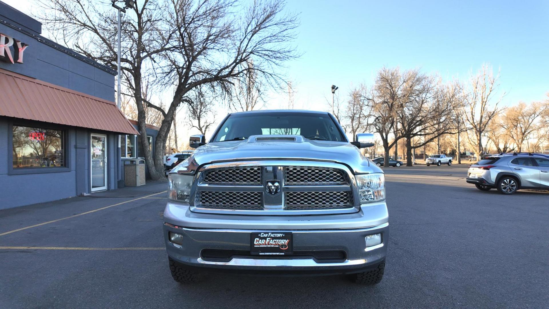 2012 Bright Silver /Dark Slate Dodge Ram 1500 Bighorn (1C6RD7GT1CS) with an 5.7L HEMI V8 OHV 16V engine, 6-Speed Automatic transmission, located at 4562 State Avenue, Billings, MT, 59101, (406) 896-9833, 45.769516, -108.526772 - Photo#2