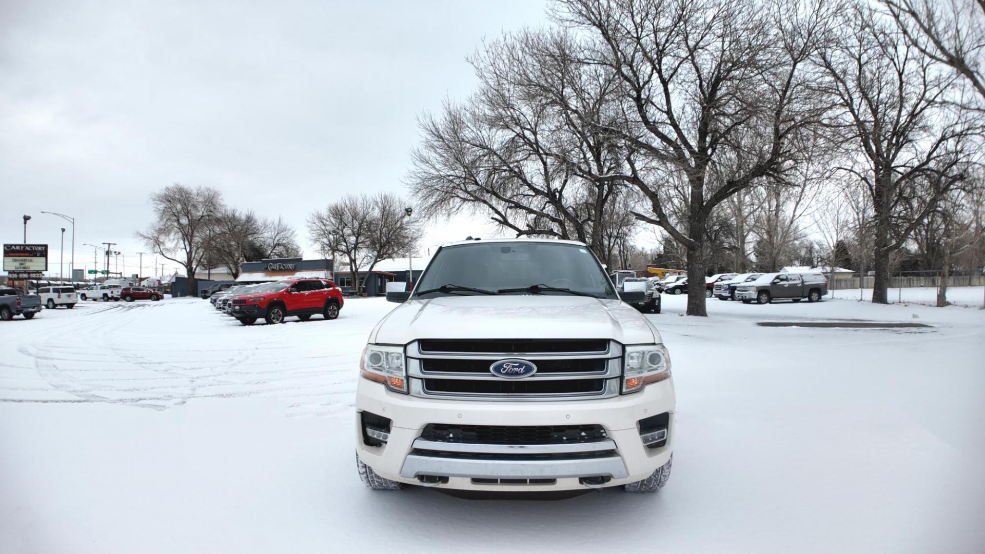 2016 White Platinum Metallic /Black Ford Expedition EL Platinum 4WD (1FMJK1MT1GE) with an 3.5L V6 DOHC 24V FFV engine, 6-Speed Automatic transmission, located at 4562 State Avenue, Billings, MT, 59101, (406) 896-9833, 45.769516, -108.526772 - 2016 Ford Expedition EL( Extended Length) 4x4 Platinum This Ford has no accidents recorded on the history report. The Interior and exterior are clean. the SUV runs and drives well. The 22 Inch tires are in good shape. It has a 3 point 5 Liter Ecoboost V6, 6 speed automatic transmission, 3 73 - Photo#3